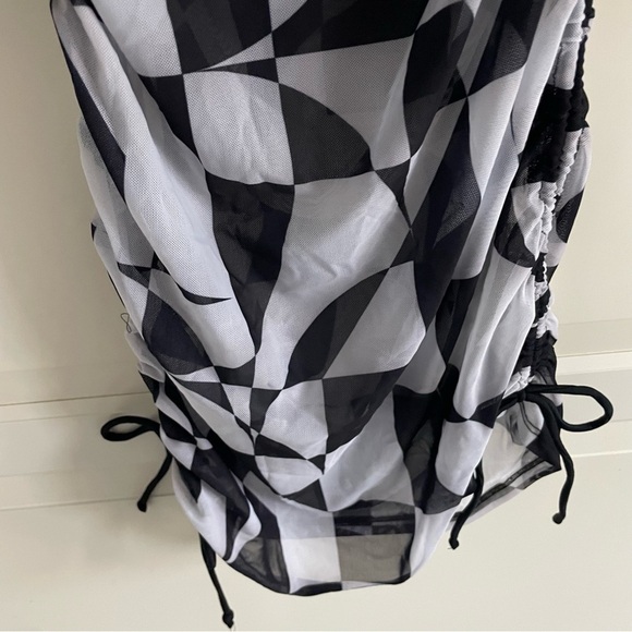 New! Beach Riot Vera Cover-Up black white 20273 - Picture 7 of 11